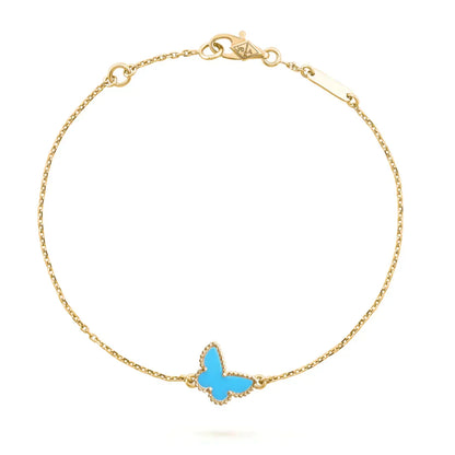 [Liorra]BUTTERFLY TURQUOISE BUTTERFLY BRACELET