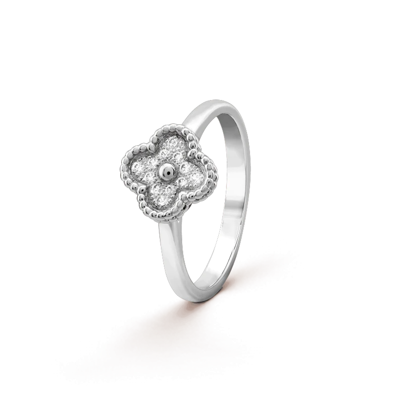 [Liorra]CLOVER DIAMOND RING