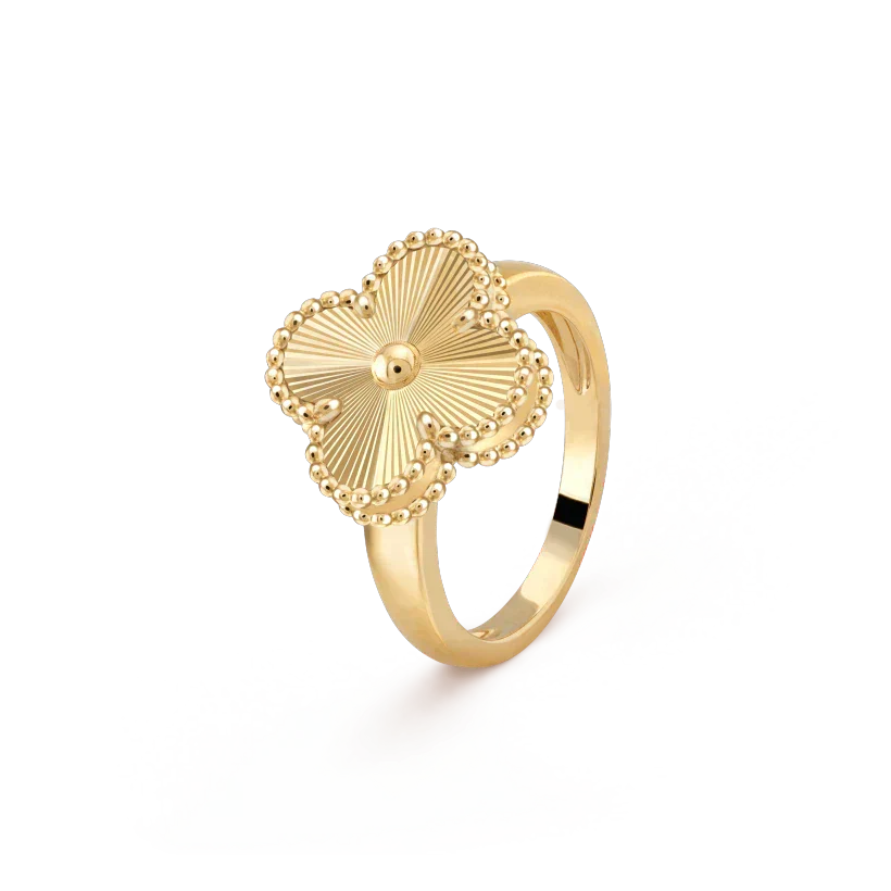 [Liorra]CLOVER GOLD RING