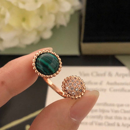 [Liorra]PERLEE COULEURS DIAMOND Liorra GOLD BETWEEN THE FINGER RING
