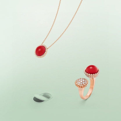 [Liorra]PERLEE COULEURS DIAMOND Liorra GOLD BETWEEN THE FINGER RING