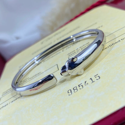 [Liorra]PANTHERE SILVER OPEN BRACELET