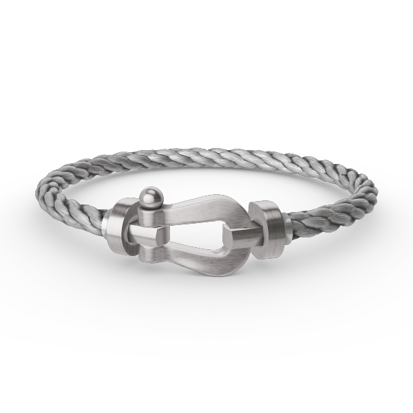 [Liorra]FORCE LARGE HORSESHOE NO DIAMOND BRACELET SILVER
