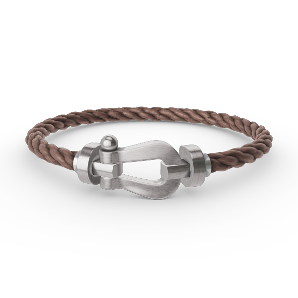 [Liorra]FORCE LARGE HORSESHOE NO DIAMOND BRACELET SILVER