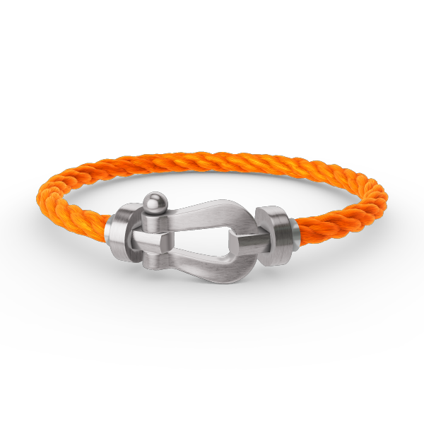 [Liorra]FORCE LARGE HORSESHOE NO DIAMOND BRACELET SILVER