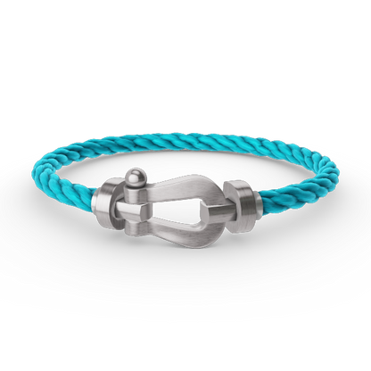 [Liorra]FORCE LARGE HORSESHOE NO DIAMOND BRACELET SILVER