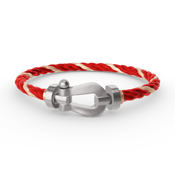 [Liorra]FORCE LARGE HORSESHOE NO DIAMOND BRACELET SILVER