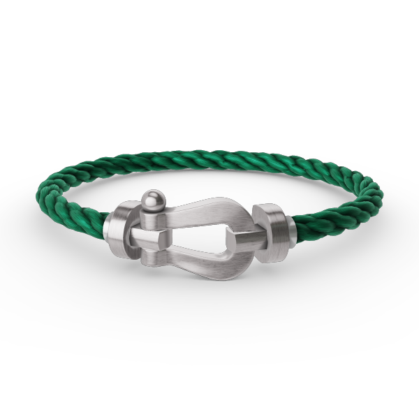 [Liorra]FORCE LARGE HORSESHOE NO DIAMOND BRACELET SILVER