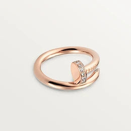 [Liorra]JUSTE RING 2.65MM PINK GOLD DIAMOND