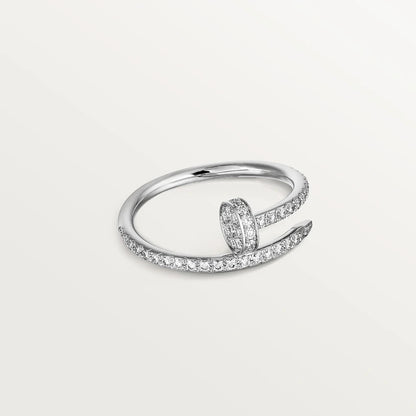 [Liorra]JUSTE RING 1.8MM SILVER DIAMONDS