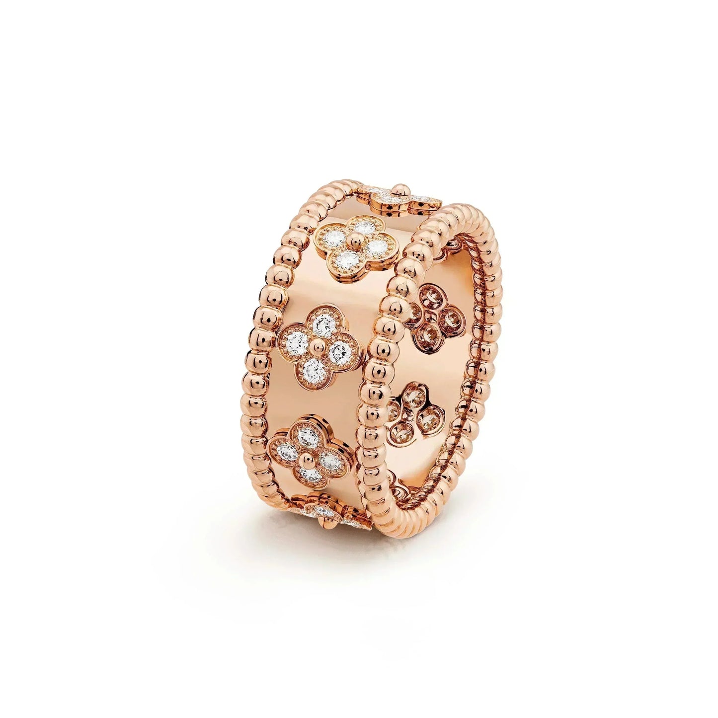 [Liorra]CLOVER KALEIDOSCOPE RING 10MM