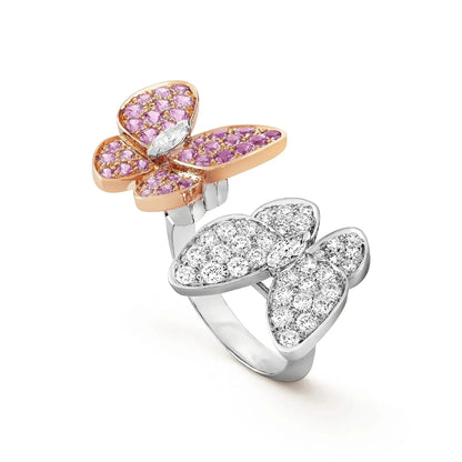 [Liorra]TWIN BUTTERFLY DIAMOND RING